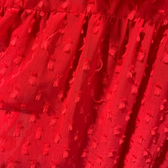 DJ Maxi Length Red Dress - Picture 4 of 6